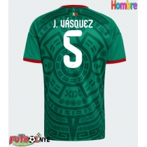 Camiseta México Johan Vasquez #5 Primera Equipación Mundial 2026 manga corta